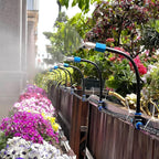 5M 10M 20M Garden Watering System Adjustable Spray Irrigation Hose Sprinkler - 10m