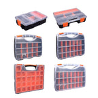 Clear Plastic Storage Box Multi Compartment Organizer for Small Parts Beads - BF-312