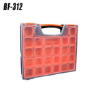 Clear Plastic Storage Box Multi Compartment Organizer for Small Parts Beads - BF-312