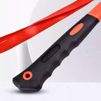 Outdoor Camping Hammer Tent Stake Puller Ground Hammer Heavy Duty Camping Tool - Orange