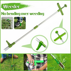 Weed Puller Garden Golves Claws Weeder Twister Twist Pull Lawn Root Remover Tool