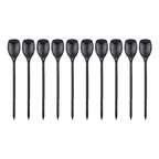 10 Pack Solar Torch Lights 96 LED Flickering Lighting Dancing Flame Garden Lamp