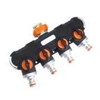 4-Way Water Distributor Garden Irrigation