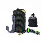 30m Heavy Duty Expandable Flexible Garden Hose with Water Spray Nozzle