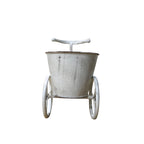 French Country Triangle w Pot Planter 21cm