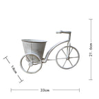 French Country Triangle w Pot Planter 21cm