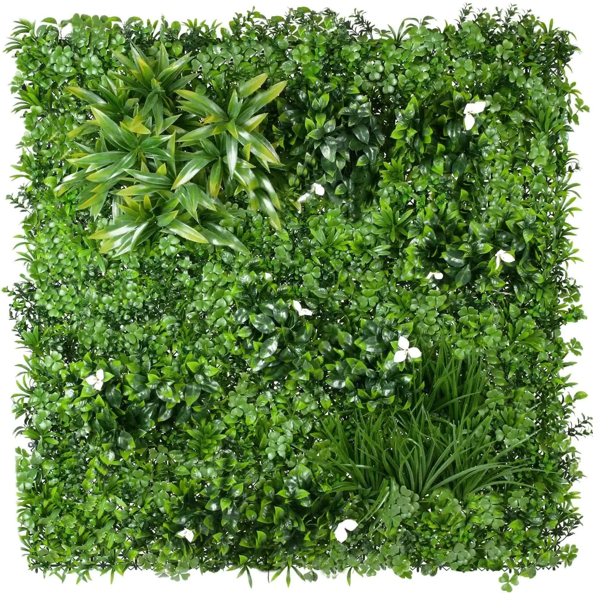White Oasis UV Stabilised Vertical Garden Wall Premium Sample