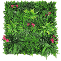 Flowering Lilac Vertical Garden / Green Wall UV Resistant 100cm X 100cm Panel