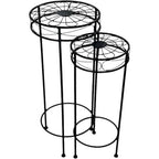 Set 2 Tracey Plant Stand 30x70cm