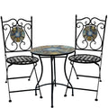 Citta 3pc Settings Table Chairs