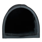 VEVOR Bed Tent, Pongee Fabric, 4 Doors Breathable Dream Tent with 7 mm Fiber Poles on Bed Privacy, Full Size Block out Light Sleeping Bed Canopy, Fit for Kids Playhouse and Adults Sleeping Tent