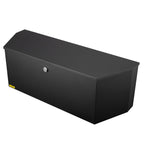 VEVOR Trailer Tongue Box, Carbon Steel Tongue Box Tool Chest, Heavy Duty Trailer Box Storage with Lock and Keys, Utility Trailer Tongue Tool Box for Pickup Truck Bed, RV Trailer, 91.44cmx30.48 cmx30.4