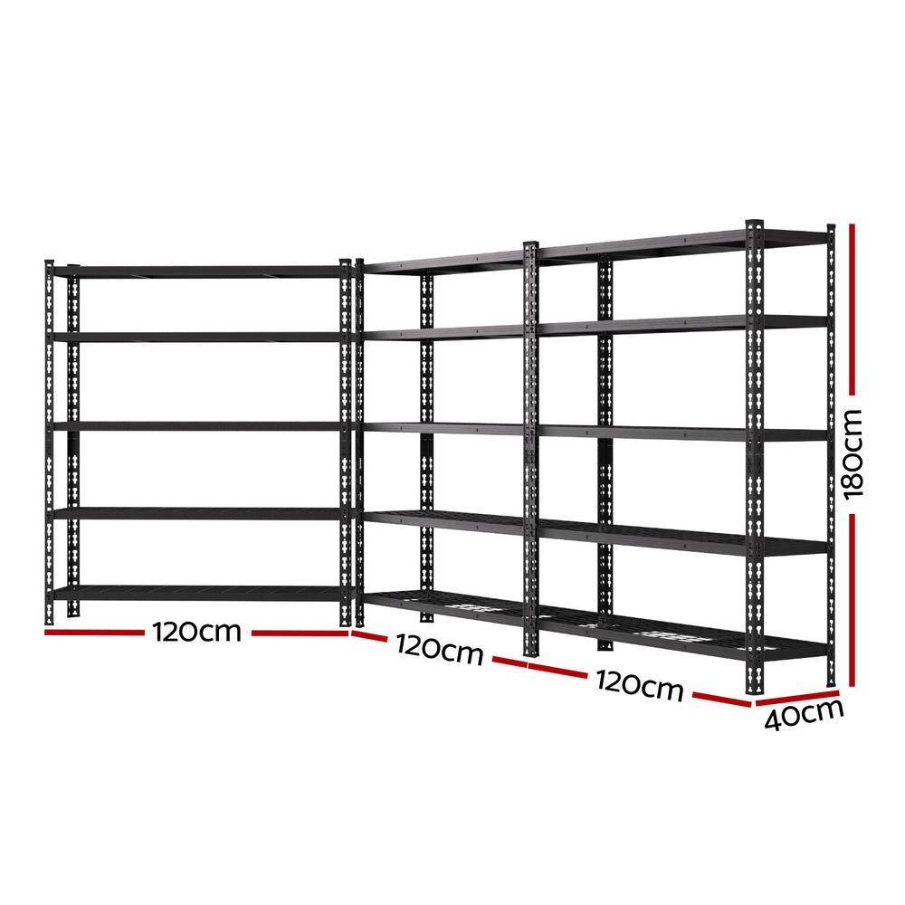3 x 1.8M Giantz Garage Shelving Warehouse Rack