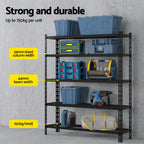 5 x 1.8M Giantz Garage Shelving Warehouse Rack