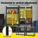Giantz Garage Shelving 1.8X0.9m Warehouse Rack Storage Shelves Workshop Racks Steel