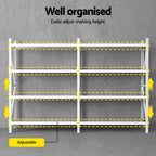 3Mx2M Giantz Garage Shelving Warehouse Rack