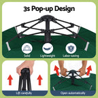 Weisshorn Camping Tent Instant Tent Pop up 2 Person Outdoor Hiking Tents Hiking Green