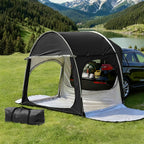 Weisshorn Camping Tent Car SUV Rear Hatchback Tents Canopy Portable Outdoor Family Black