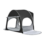 Weisshorn Camping Tent Car SUV Rear Hatchback Tents Canopy Portable Outdoor Family Black