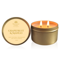 Grapefruit & Mango 100% Natural Fragrance Soy Candle Tin 165g